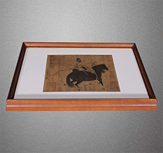 许昌书画装裱配框服务案例